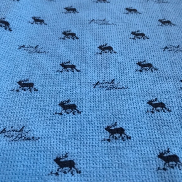 Waffle PINK VS blue moose long sleeve - Picture 3 of 3